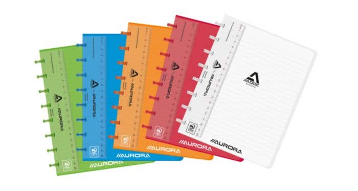 Notitieboek ADOC Rings PP A5