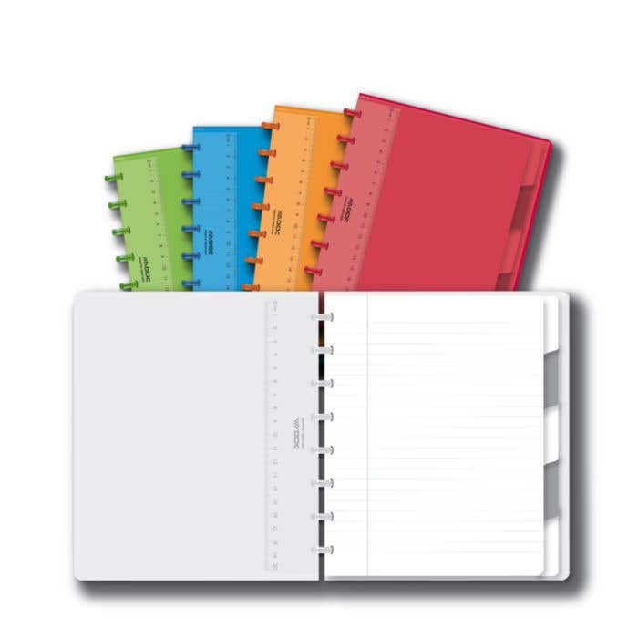 Carnet ADOC Rings PP Tabs A5