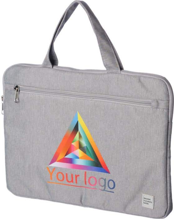 Sacoche pour ordinateur portable Ibrahim | 1,75 L | Compartiment portable 13" | Recyclée | Compartiment avant