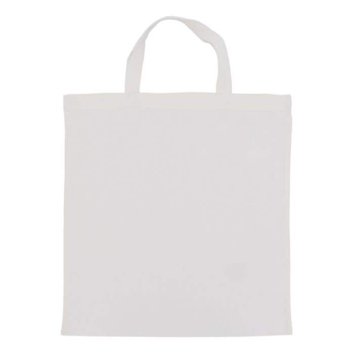 Schoudertas Coton OEKO-TEX® Short Color - 140 g/m²