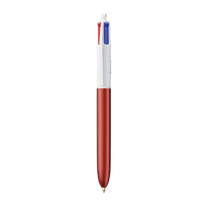 Balpen BIC 4-Colour Glacé + Lanyard