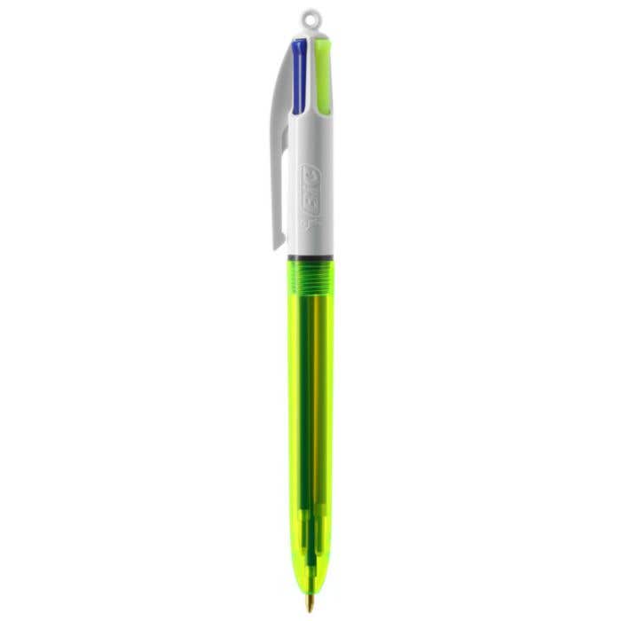 Balpen BIC 4-Colour Fluo