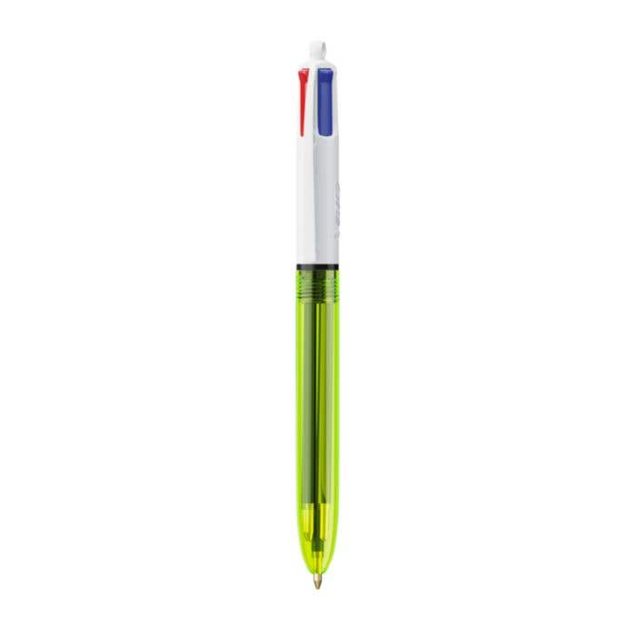 Balpen BIC 4-Colour Fluo + Lanyard BritePix
