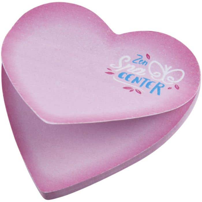 Post-its Recyclés Sticky-Mate® Cœur