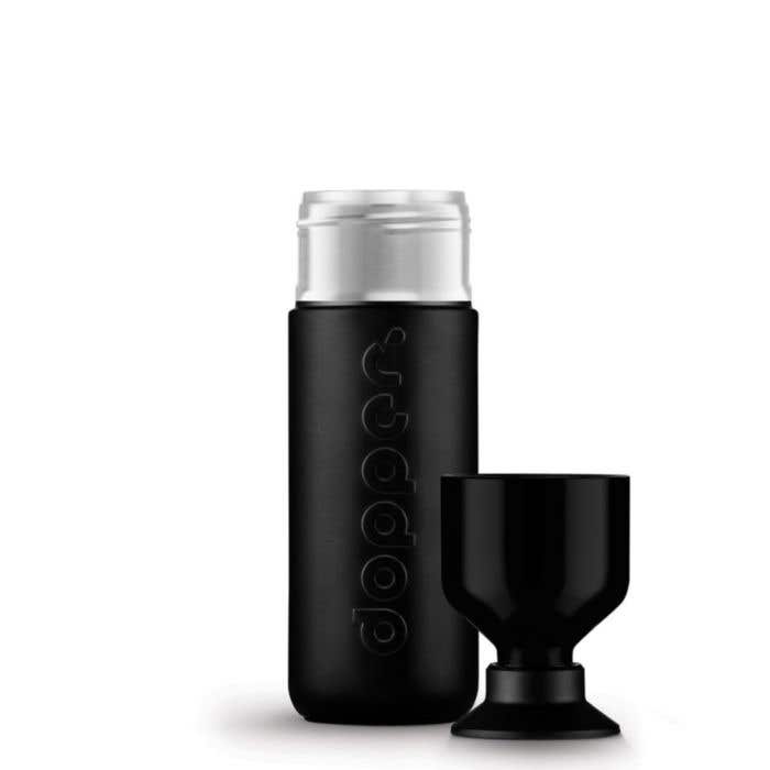 Drinkfles Dopper Insulated Black 580 ml
