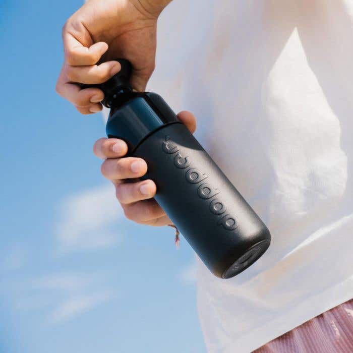 Drinkfles Dopper Insulated Black 580 ml