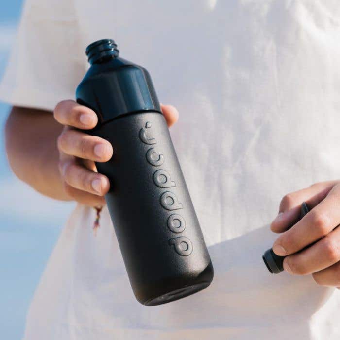 Drinkfles Dopper Insulated Black 580 ml