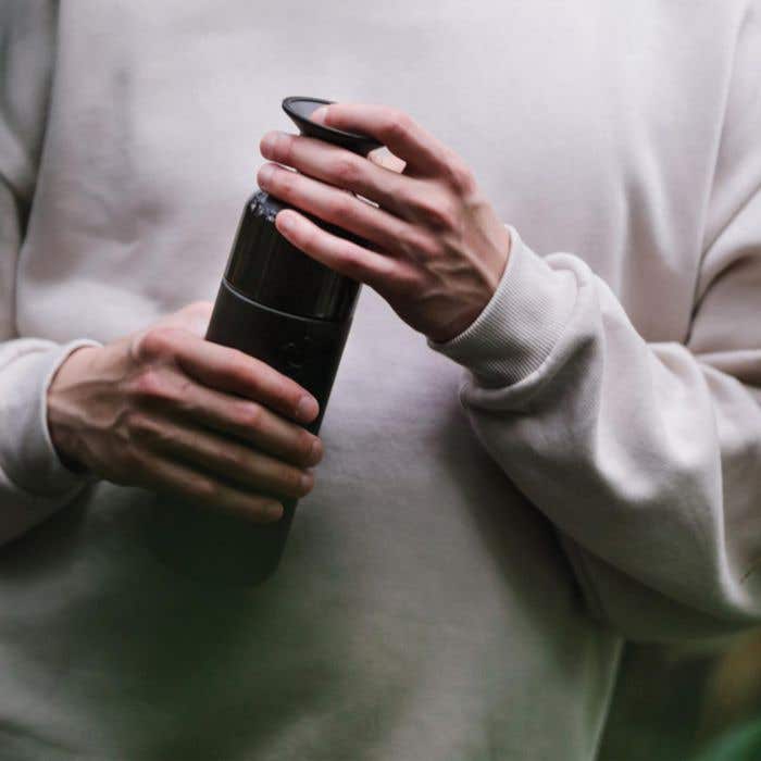 Drinkfles Dopper Insulated Black 580 ml