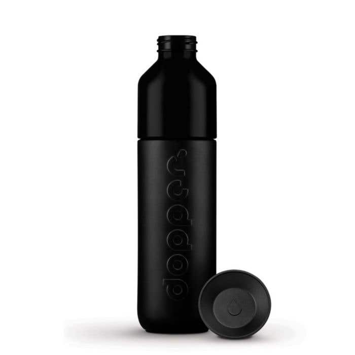 Drinkfles Dopper Insulated Black 350 ml