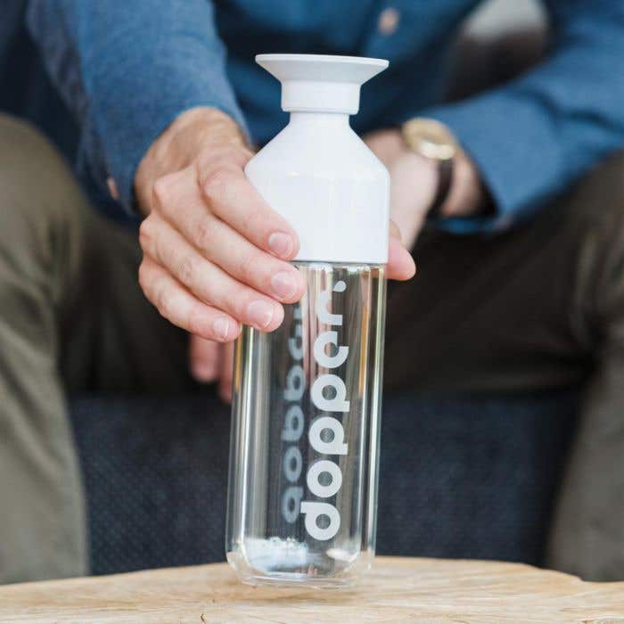 Gourde Dopper Glass Insulated 450 ml