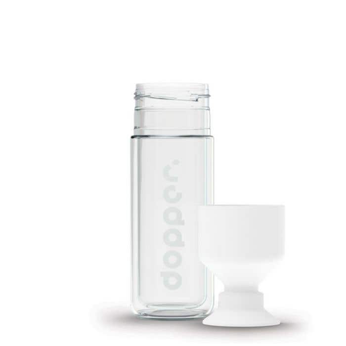 Drinkfles Dopper Glass Insulated 450 ml