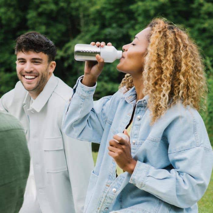 Drinkfles Dopper Steel 350 ml