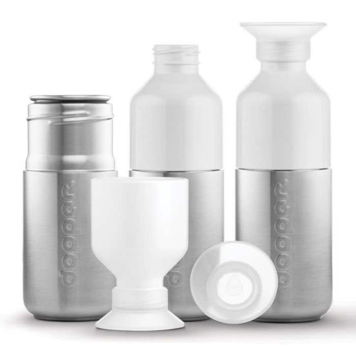 Drinkfles Dopper Steel 350 ml