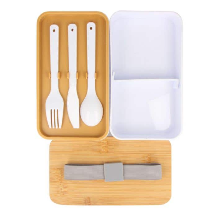 Boîte à lunch Bento R-PP & Bambou