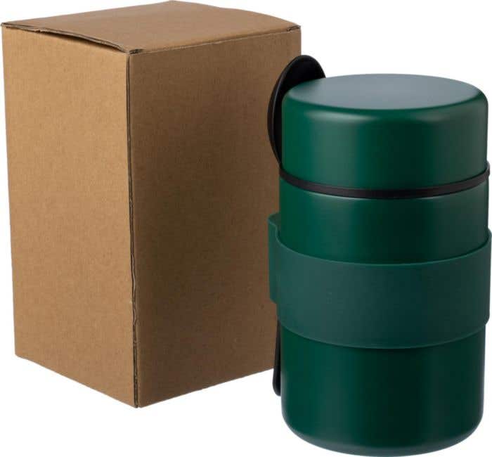 Pot à lunch Niko | 460 ml | Inox | Double paroi | Avec cuillère