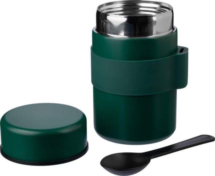 Pot à lunch Niko | 460 ml | Inox | Double paroi | Avec cuillère