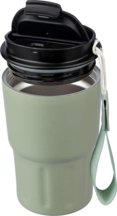 Mug de voyage Louisa | 320 ml | Inox | Double paroi | Dragonne