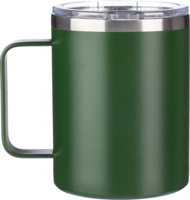 Reisbeker Renate | 300 ml | Gerecycleerd RVS | Dubbelwandig | Klikdeksel