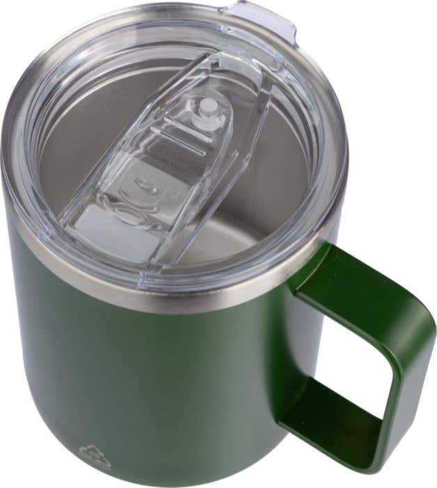 Reisbeker Renate | 300 ml | Gerecycleerd RVS | Dubbelwandig | Klikdeksel