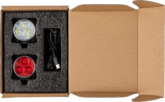 Set fietslichten Elisabeth