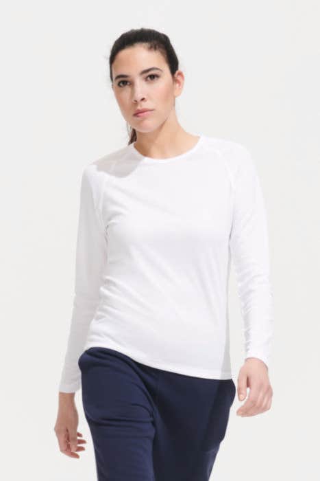 T-shirt Sporty LSL (dames)