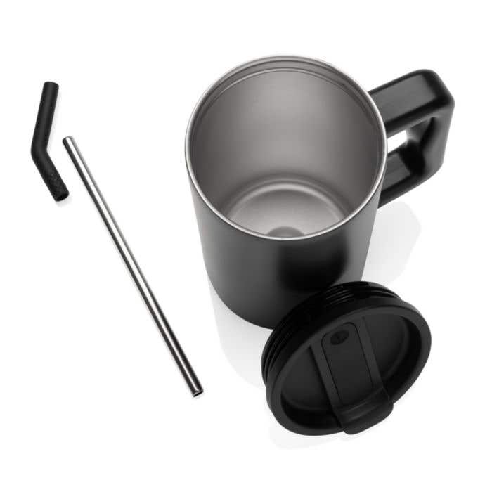 Dubbelwandige drinkbeker Cube RCS 800 ml