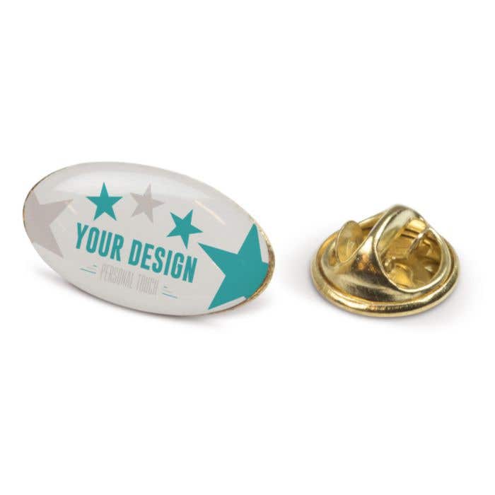 Pins / Badge Metal 20x12mm