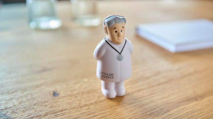 Stressbal Doctor | Doktersvorm | 8,9 cm