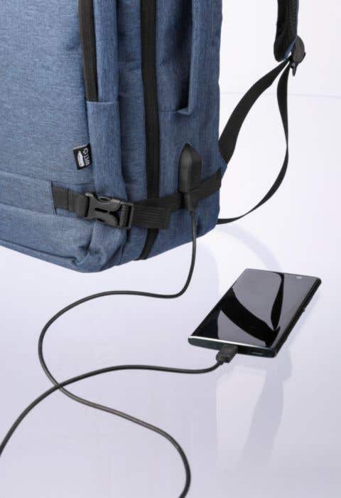Rugzak Malcolm | 29 L | Gerecycleerd | Laptopvak 17"