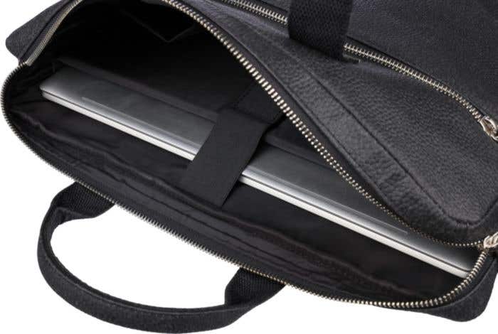 Laptoptas Lillian | 2,5 L | Laptopvak 15" | Vegan leer | Ritssluiting