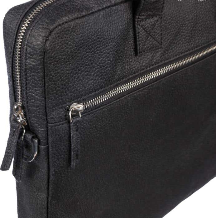 Laptoptas Lillian | 2,5 L | Laptopvak 15" | Vegan leer | Ritssluiting