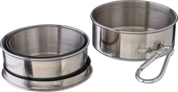 Gobelet Annette | 220 ml | Inox | Pliable | Mousqueton