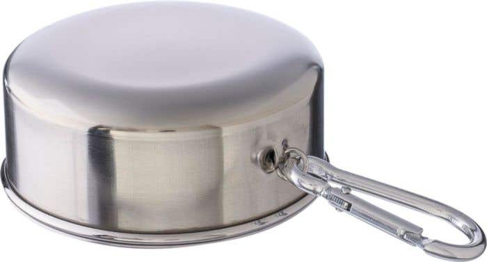 Gobelet Annette | 220 ml | Inox | Pliable | Mousqueton