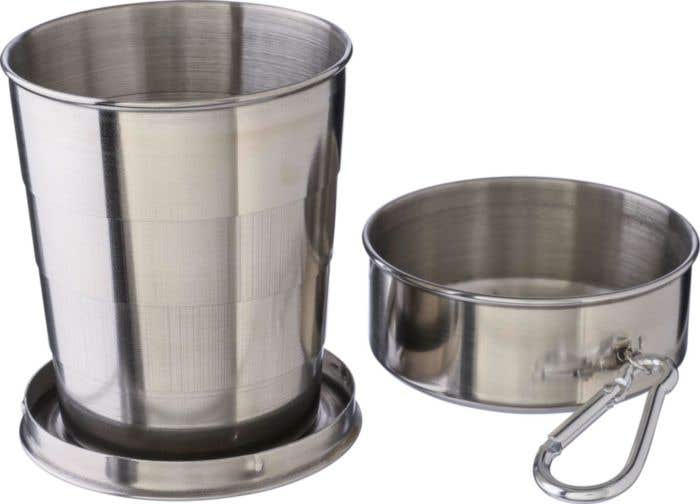 Gobelet Annette | 220 ml | Inox | Pliable | Mousqueton