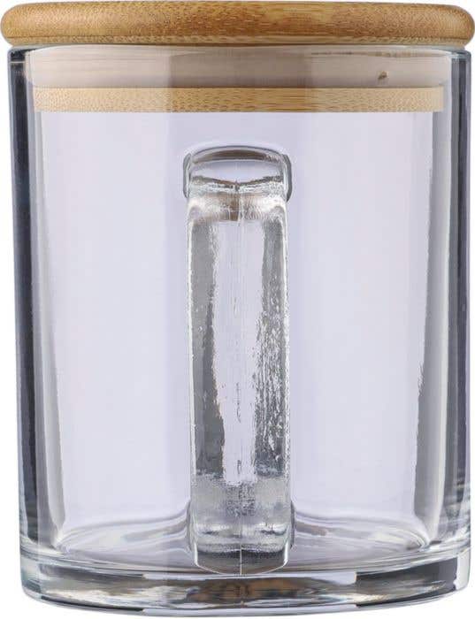 Theemok Ashley | 300 ml | Glas | Bamboe deksel