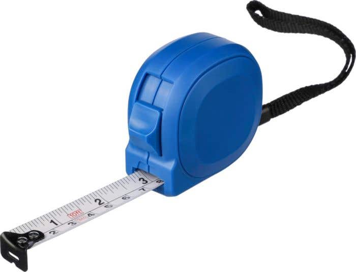 Rolmeter Dorothy | 3 m | Drukknopvergrendeling | Draaglus