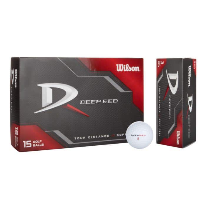 Golfbal Wilson Deep Red