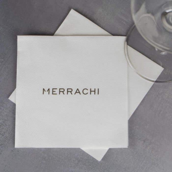 Servetten Airlaid 24 x 24 cm (12 x 12 cm) 1/4 fold