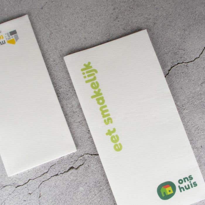 Servetten Airlaid 40 x 40 cm (10 x 20 cm) 1/8 fold