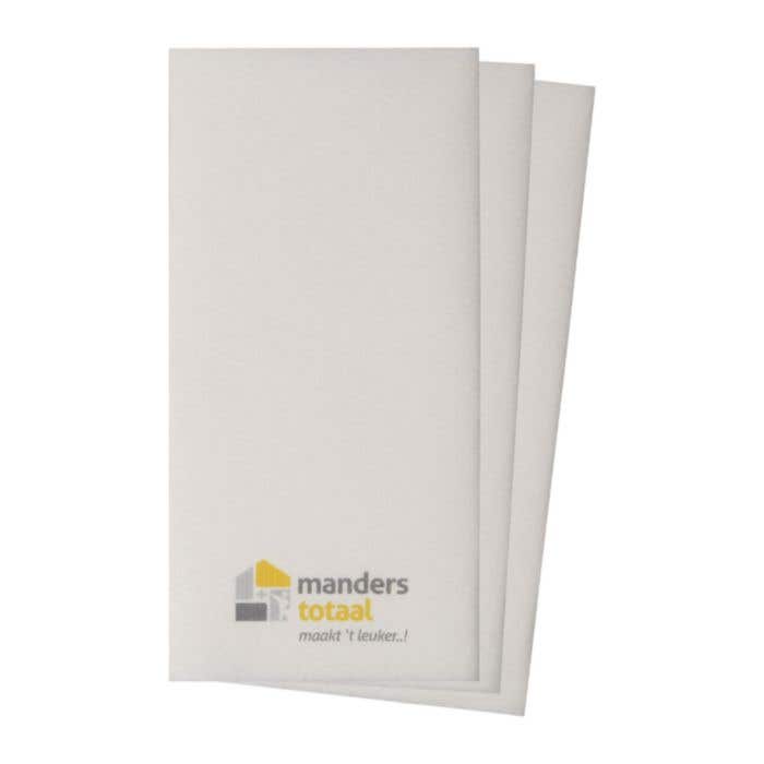 Serviettes Airlaid 33 x 33 cm (8 x 6,5 cm) 1/8 de pli