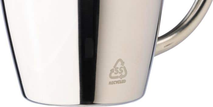 Mokkenset Duothermo | 200 ml | Gerecycleerd RVS | Dubbelwandig | 2-delig