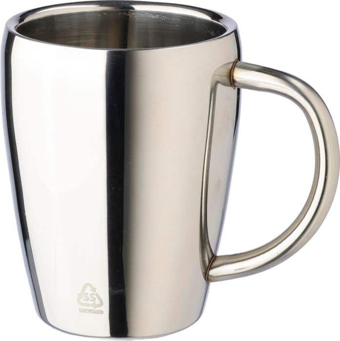 Mokkenset Duothermo | 200 ml | Gerecycleerd RVS | Dubbelwandig | 2-delig