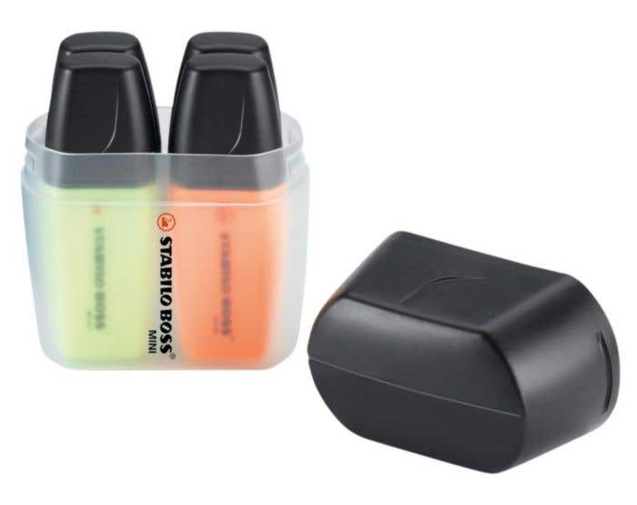 Markeerstiften set STABILO BOSS MINI Box 4