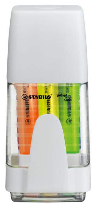 Markeerstiften set STABILO Swing Cool Box 6