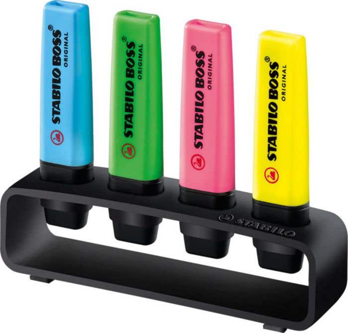 Set de bureau STABILO BOSS ORIGINAL 4