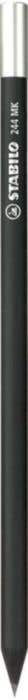 Potlodenset STABILO Graphite Black Metal