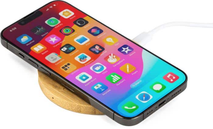 Chargeur sans fil Smartload | Bambou | 15W