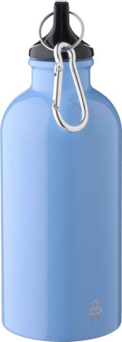 Gourde Sable | 400 ml | Inox recyclé | Simple paroi | Mousqueton