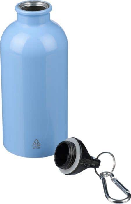 Gourde Sable | 400 ml | Inox recyclé | Simple paroi | Mousqueton