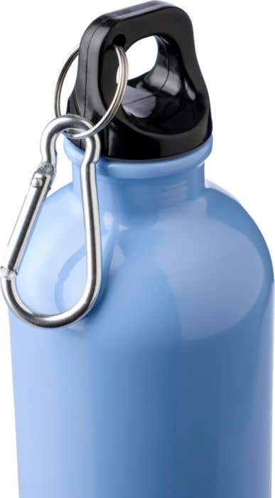 Gourde Sable | 400 ml | Inox recyclé | Simple paroi | Mousqueton
